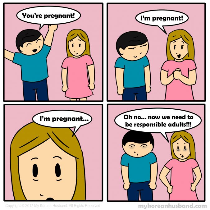 Pregnancy And Responsibility – My Korean Husband